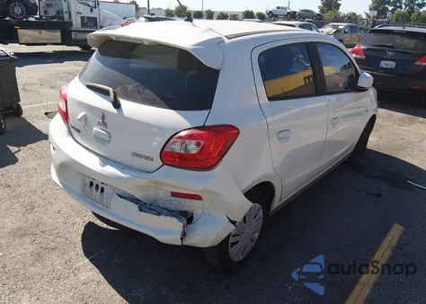 2019 Mitsubishi Mirage Es z USA, uszkodzony, nr VIN ML32A3HJXKH005590